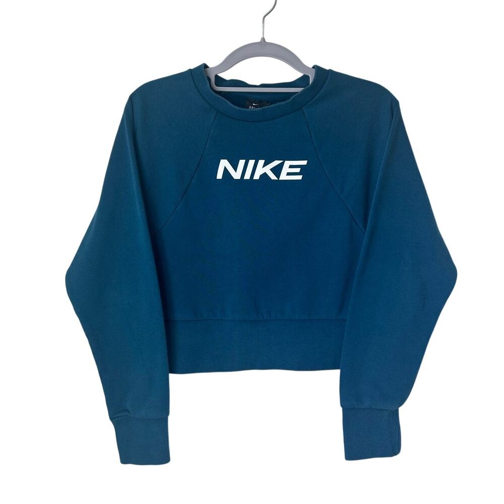 Nike Cropped Crew Neck Sweatshirt - XS